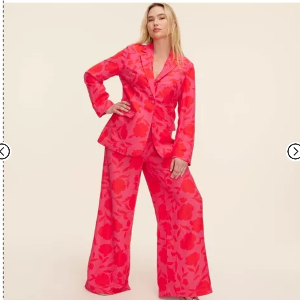 Women's Classic Rose Blazer - kate spade new york x Target Pink/Red size XS NWT - Picture 3 of 7